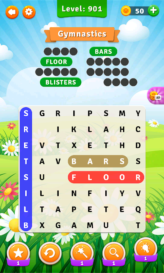 Snack theme with popcorn word